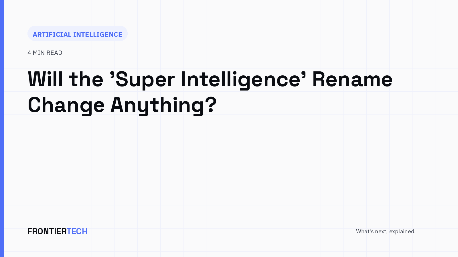 An abstract illustration of the letters AI being overwritten by the letters SI